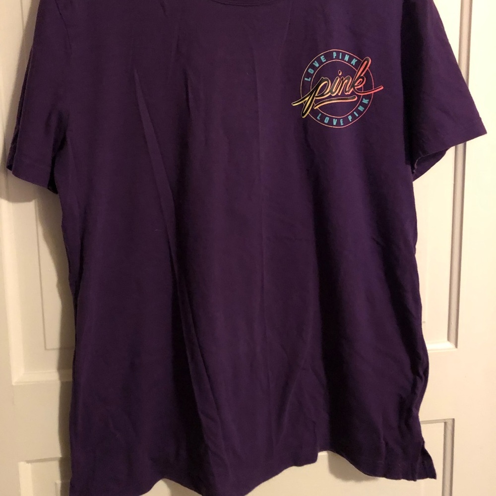 VS Pink Crossback Tee